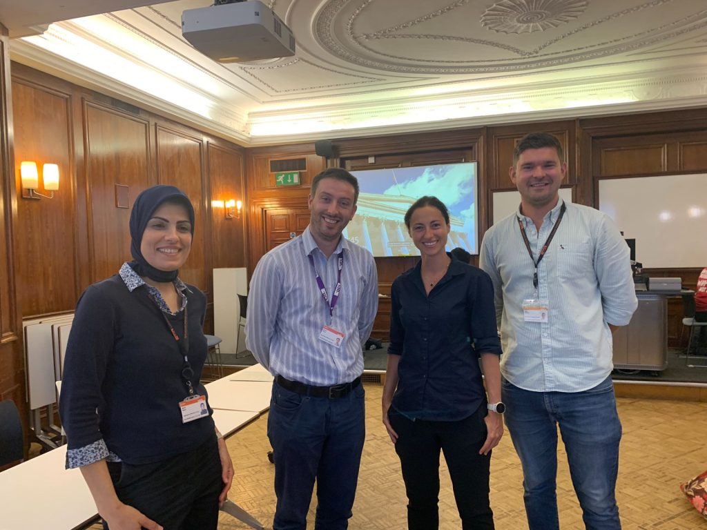 Team: Dr Zahra Mohri, Dr Darren Player, Dr Flaminia Ronca, Dr Tom Gurney and Pallav Datta (not shown) (Div of Surgery & Interventional Sci),