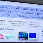 Using the EAT framework to enhance Equity, Agency and Transparency in Assessment by incorporating student-centred assessment practices.