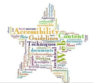 accessibility word cloud